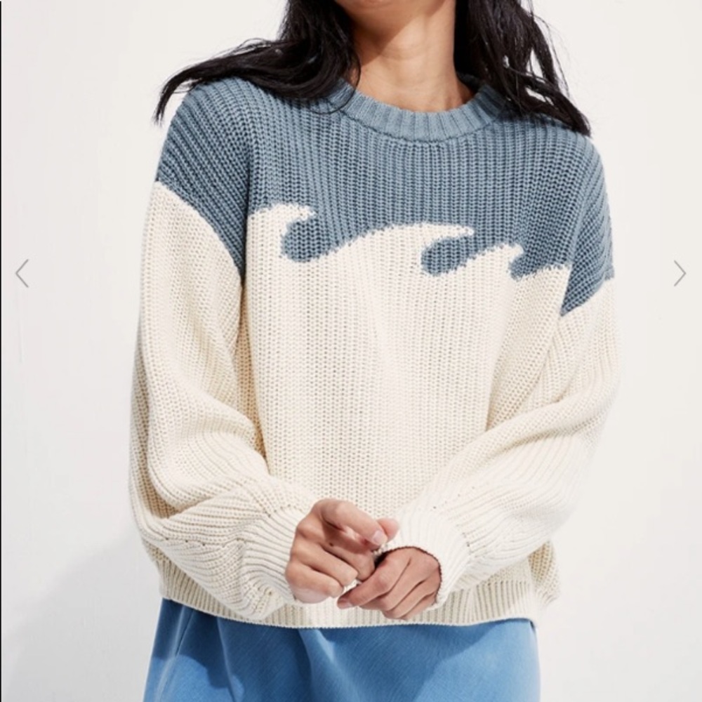 Back Beat Co. Wave Sweater - NEW!